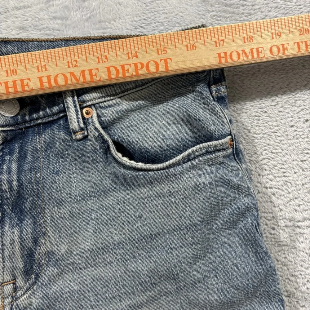 H&M Jeans Men's 32x30 Low Waist Skinny Slim Denim Blue Stonewash Normcore Casual